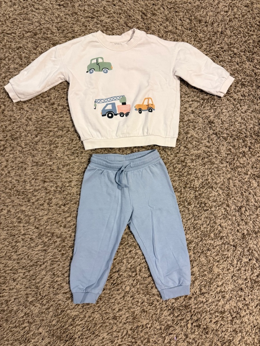H&M Toddler Boy Sweatshirt and Jogger Set